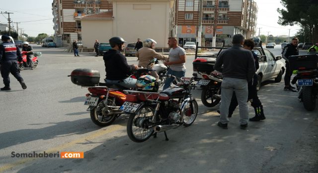 Jandarma Timleri Çok Sayıda Motor Sorguladı