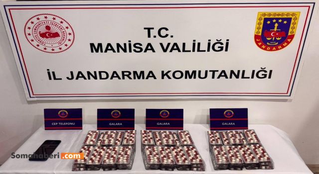 Manisa'da Büyük Uyuşturucu Operasyonu: 2.016 Sentetik Hap Ele Geçirildi