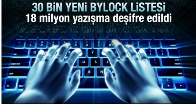 30 bin yeni ByLock listesi