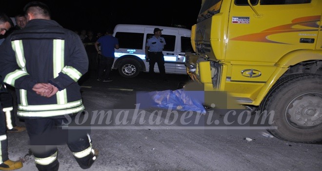 Trafik Kazası 1Kişi Öldü 1 Kişi Yaralandı