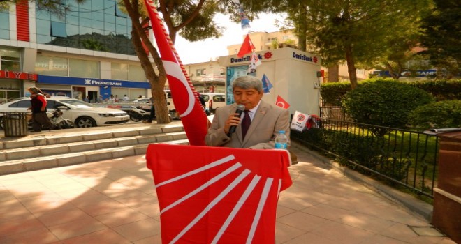 Soma'da Cumhuriyet Halk Partisi 93 yılını Kutlandı.