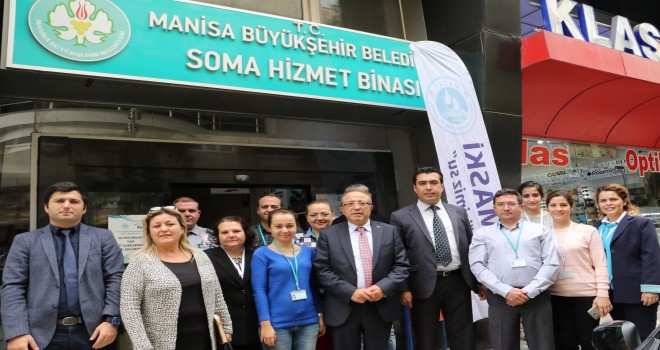 Büyükşehir’den Soma’da Hafta So nu Mesaisi