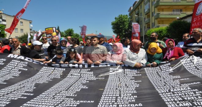 Soma Faciası için Miting yapıldı