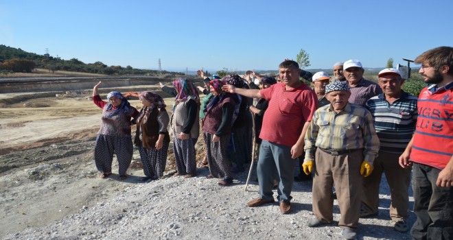 Yırcalılar Yeni Açılan Yola Kızdı.