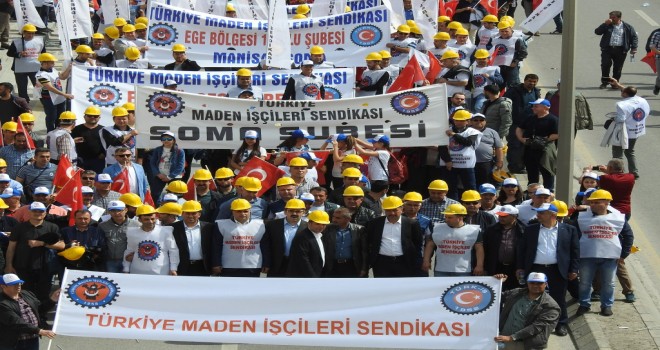 Maden İş Sendikası 1 Mayısta Meydanlarda