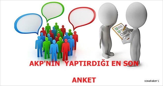 AKP 'NİN EN SON ANKETİ