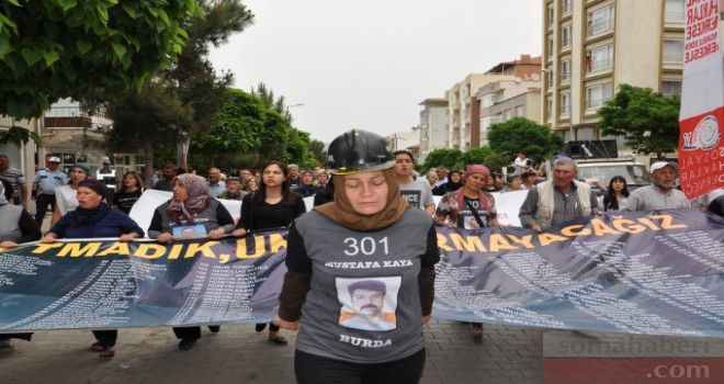 Soma'da Faciasında Ölenlere Mitingle Anma