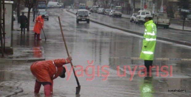 Balıkesir’in Doğusunda Çok Kuvvetli Yağış !