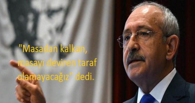 CHP lideri Kılıçdaroğlu'ndan çok önemli koalisyon açıklaması