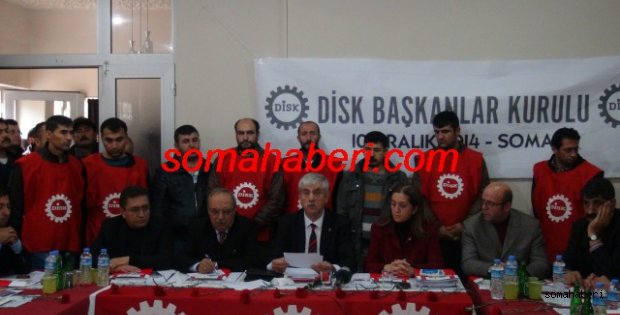 DİSK Genel Başkanı Kani Beko'nun, Somada Konuştu