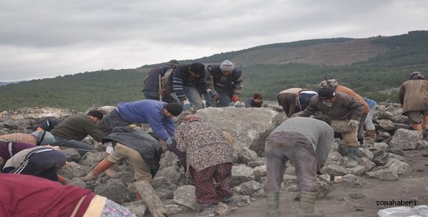 Ekmeğini Taştan Çıkartıyorlar