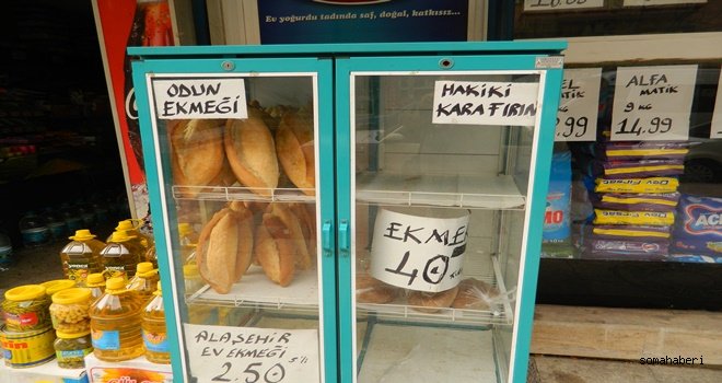 Ekmek Manisada 40, 50 75 kr 