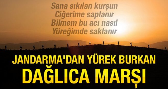 Jandarma Bandosu'ndan klipli Dağlıca Marşı