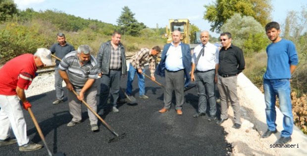 Kızılören Mahallesi Yolu Yapılıyor