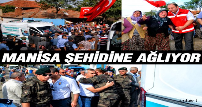 Manisa Şehidine Ağlıyor