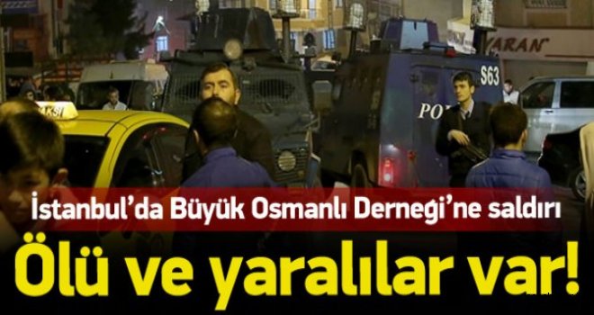 Osmanlı Derneği’ne silahlı saldırı