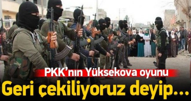 PKK'nın Yüksekova planı belli oldu!