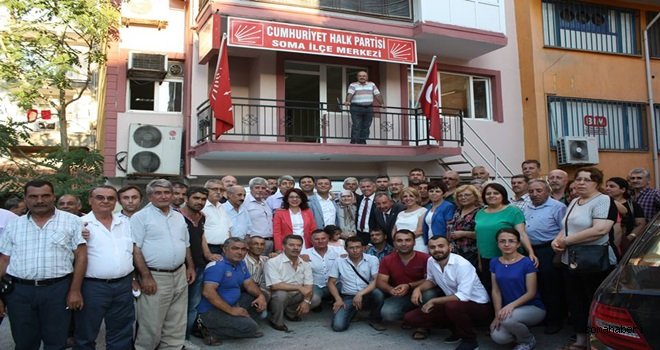 Soma CHP 'de Bayramlaşma