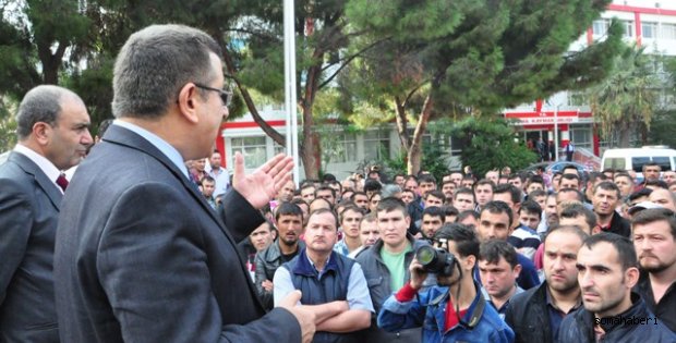 Soma Kömürlerine İş konusunda açıklamayı Soma Kaymakamı Bahattin Atçı Yaptı