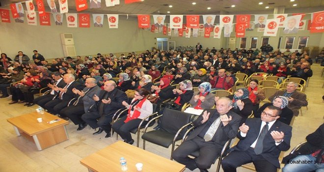 Soma MHP İlçe Teşkilatı Aday Tanıtımı