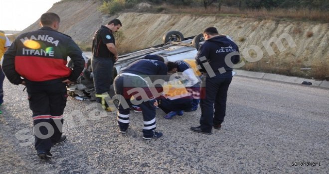 Somada Trafik Kazası 1 Kişi Öldü