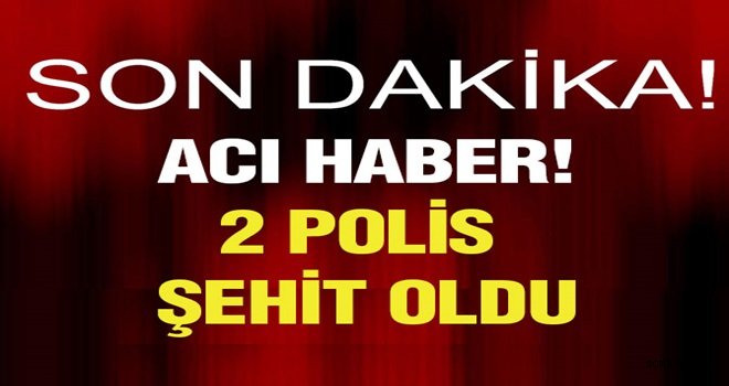 Urfa Ceylanpınar'da 2 Polis Evde ölü bulundu. 